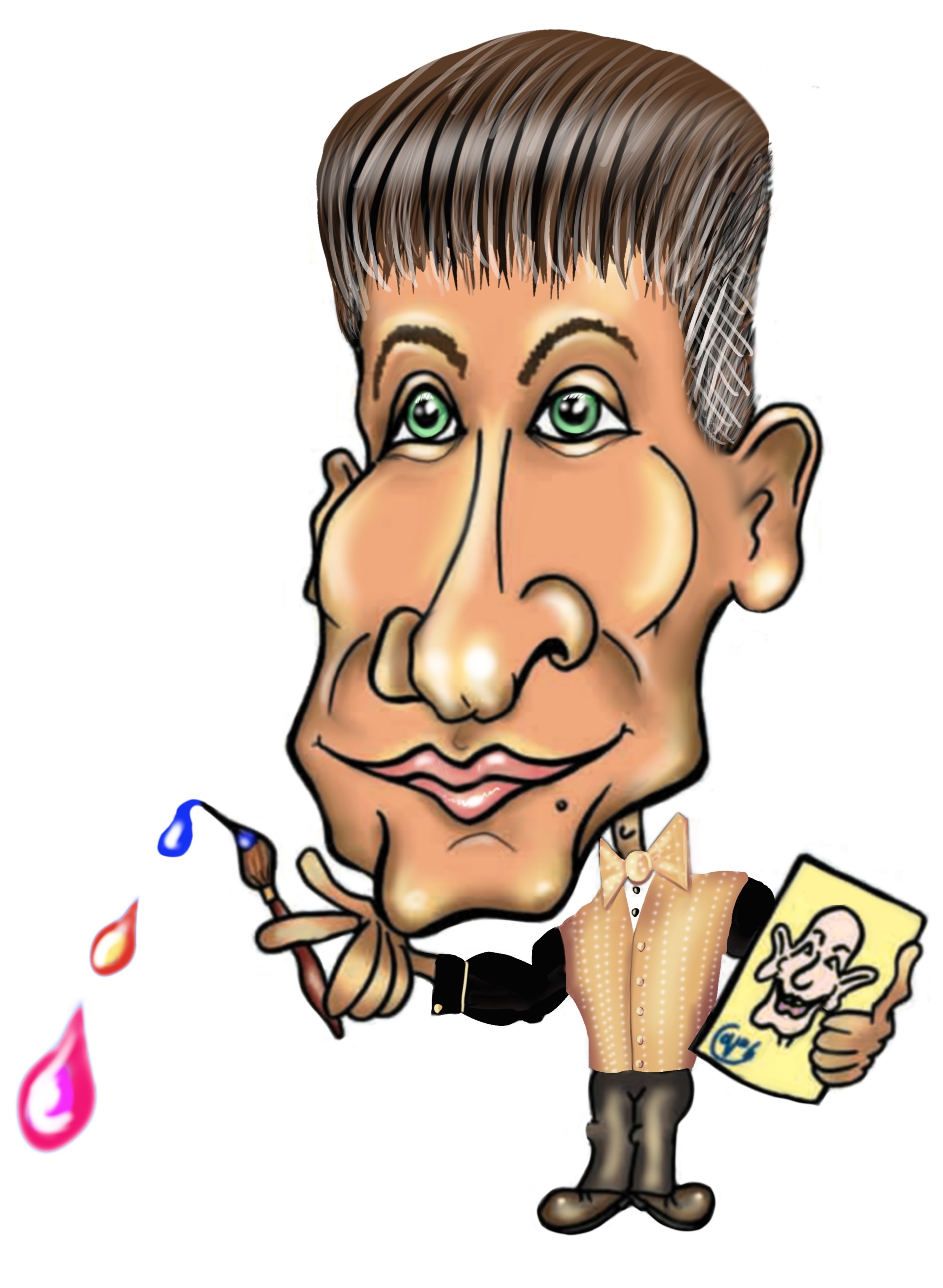 Coley is, The Norfolk Caricature Artist